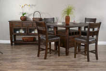 Homestead - Round Counter Height Dining Table - Tobacco Leaf