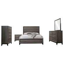 Watson Five Piece Queen Bedroom Set – Grey Oak