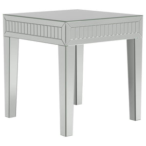 Whitfield - Square End Table - Silver