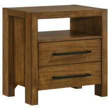 Adderley 5 Piece Queen Bedroom Set – Warm Brown / Cream