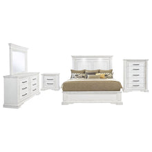 McKinney 5 Piece Queen Bedroom Set – Vintage White