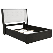 Leandro 5 Piece Queen Bedroom Set – Burnished Black