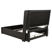 Leandro 5 Piece Queen Bedroom Set – Burnished Black