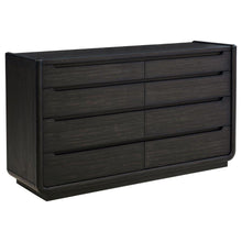 Leandro 5 Piece Queen Bedroom Set – Burnished Black