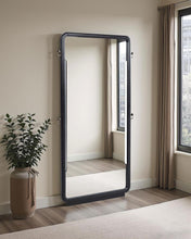 Leandro 76-inch Full Length Floor Mirror – Burnished Black
