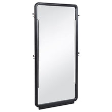 Leandro 76-inch Full Length Floor Mirror – Burnished Black