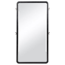 Leandro 76-inch Full Length Floor Mirror – Burnished Black