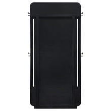 Leandro 76-inch Full Length Floor Mirror – Burnished Black