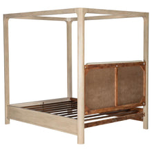 Solano 5 Piece Queen Canopy Bedroom Set – Weathered Mango