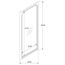 Solano 80-inch Full Length Floor Mirror – Weathered Mango