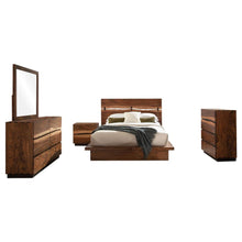 Winslow 5 Piece Queen Bedroom Set – Smokey Walnut