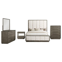 Durango 5 Piece Queen Bedroom Set – Taupe Oak