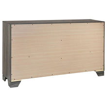 Wright 5 Piece Queen Bedroom Set – Brown Oak