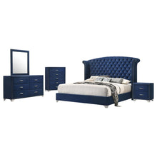 Melody 5 Piece Queen Bedroom Set – Pacific Blue