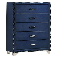 Melody 5 Piece Queen Bedroom Set – Pacific Blue