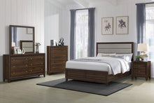 Welsley 5 Piece Queen Bedroom Set – Walnut