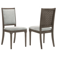 Onslow - Upholstered Dining Side Chair (Set of 2) - Dark Brown