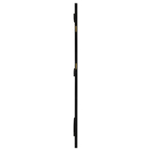 Arini Cane Weave Full Length Standing Floor Mirror – Black