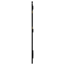Arini Cane Weave Full Length Standing Floor Mirror – Black