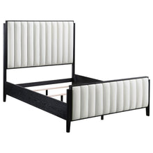 Brookmead 5 Piece Upholstered Queen Bedroom Set – Black