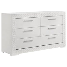 Ives 5 Piece Queen Bedroom Set – White High Gloss