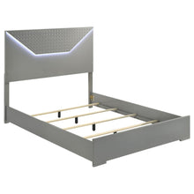 Ives 5 Piece Queen Bedroom Set – Grey High Gloss