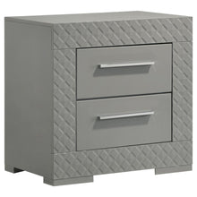 Ives 5 Piece Queen Bedroom Set – Grey High Gloss