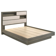 Fenwick 5 Piece Queen Bedroom Set – Grey Oak / Almond