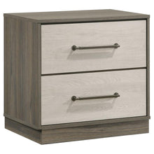 Fenwick 5 Piece Queen Bedroom Set – Grey Oak / Almond