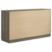 Fenwick 5 Piece Queen Bedroom Set – Grey Oak / Almond