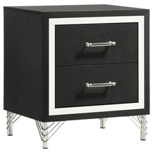 Lucia 5 Piece Queen Bedroom Set – Grey / Black
