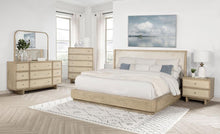 Kailani 5 Piece Queen Bedroom Set – Beige Oak