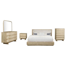 Kailani 5 Piece Queen Bedroom Set – Beige Oak