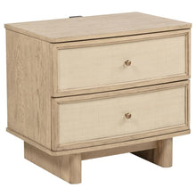 Kailani 5 Piece Queen Bedroom Set – Beige Oak