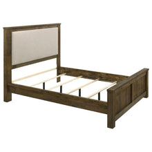 Doherty 5 Piece Queen Bedroom Set – Rustic Golden Brown / Light Brown