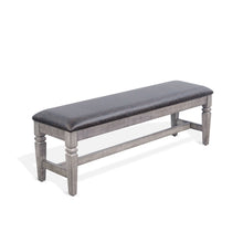 Homestead Hills - Cushioned Bench - Tobacco Leaf / Alpine Gray