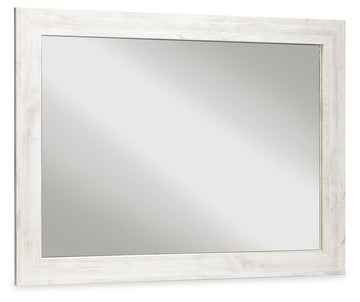 Paxberry - Bedroom Accent Mirror - Whitewash