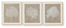 Hendridge - Taupe / White - Wall Art Set (Set of 3)