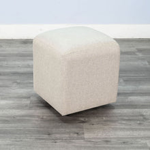 Gibson - Ottoman Cushion Stool With Casters - Wheat