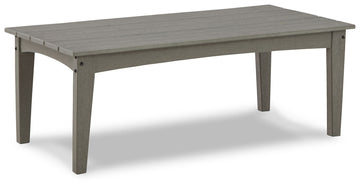 Visola - Rectangular Cocktail Table - Gray
