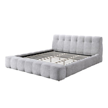Hannah - Eastern King Bed - Gray