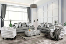 Verne - Loveseat - Bluish Gray