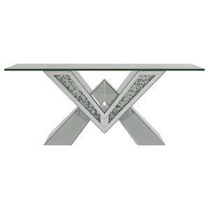 Taffeta - Mirrored Coffee Table Set