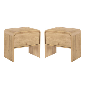 Mara - One Drawer End Table / Bedside Table
