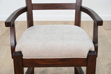 Tuscany - Arm Chair, Cushion Seat (Set of 2) - Vintage Mocha