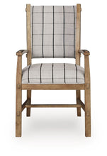 Ridgester - Dining Upholstered Arm Chair (Set of 2) - Light Brown