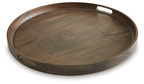 Webbworth Tray Gray Brown
