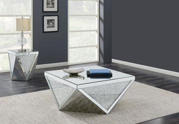 Amore - Mirrored Coffee Table Set