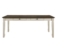 Fedele - Dining Table - Weathered Oak & Cream