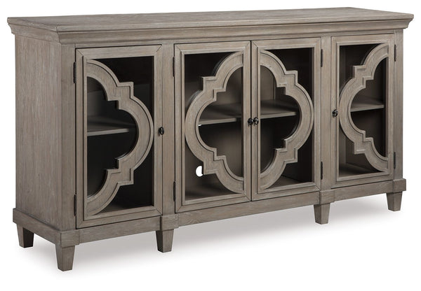 Fossil Ridge Accent Cabinet Gray